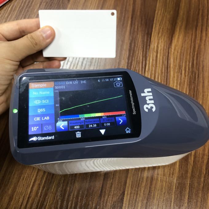 spectrofotometer van de de kleurenmeting van 3nh YS3060 de draagbare met PC-software voor Aluminium Samengestelde Comités