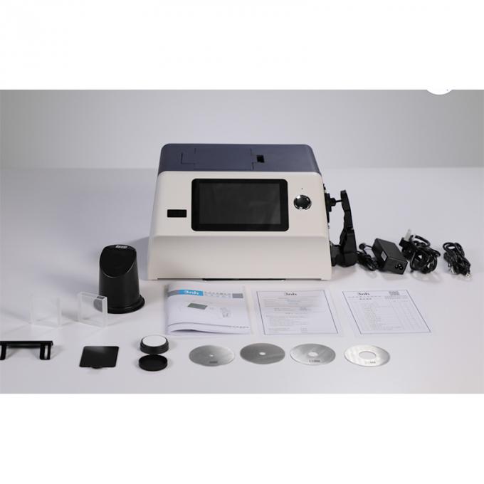 3nh de de Kleurenspectrofotometer YS6060 van Benchtop van de transmissiereflectiecoëfficiënt voor geplastificeerde kartonbladen lamineerde films